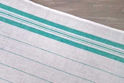 Green Pinstripe Toweling