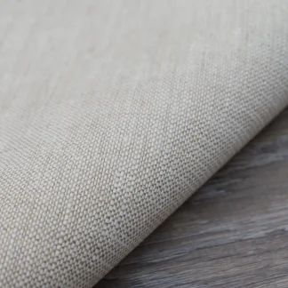 Chambray Oatmeal Heavy Weight Linen Fabric