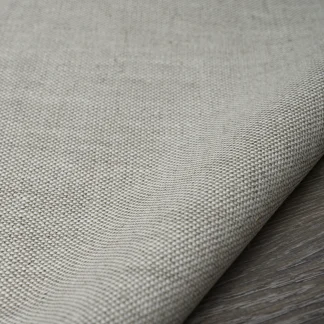 Heavy Weight Chambray Oatmeal Linen Fabric