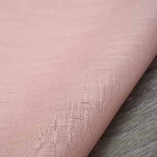 Light Weight Dusty Pink Linen Fabric