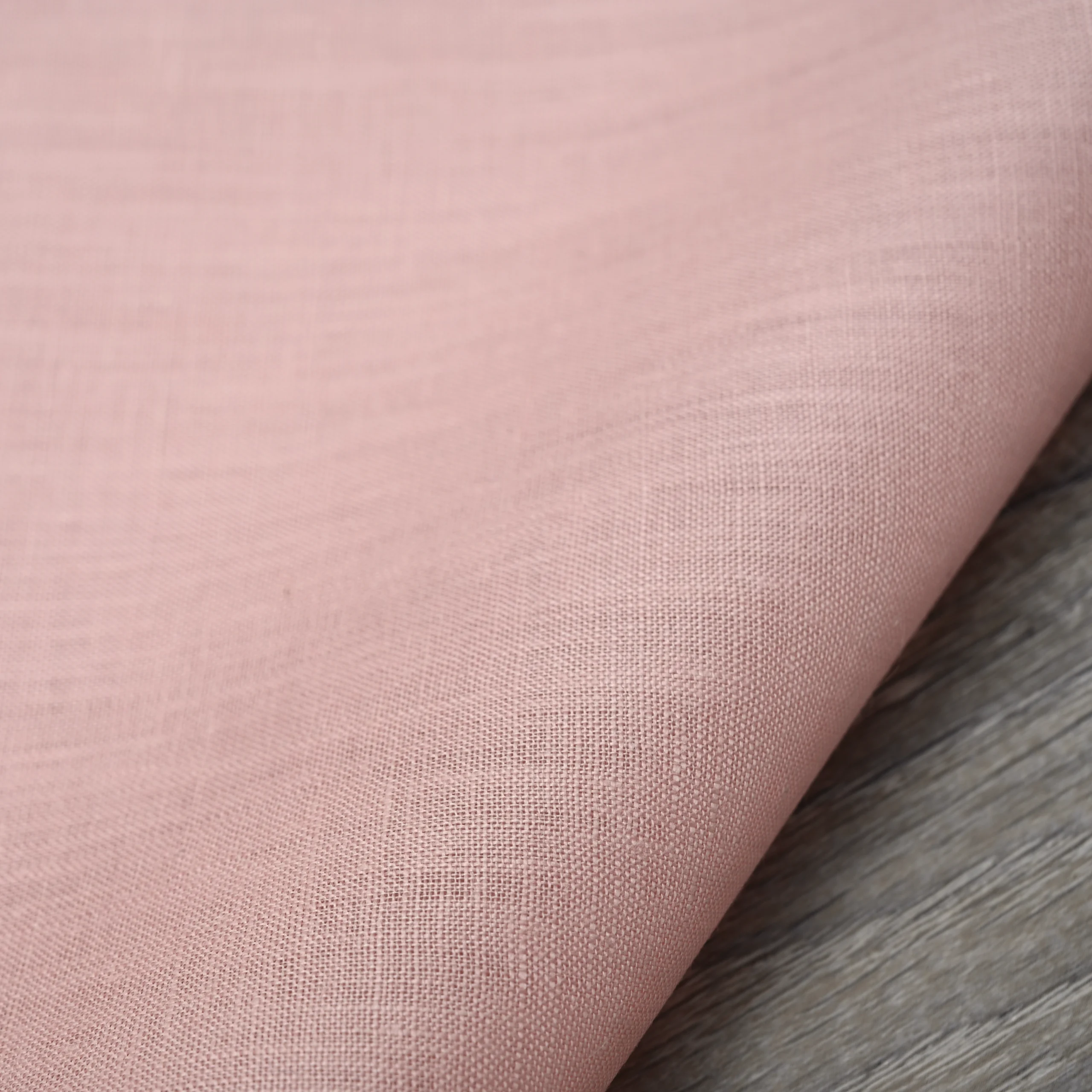Light Weight Dusty Pink Linen Fabric