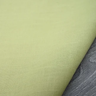 Light Weight Light Lime Linen Fabric