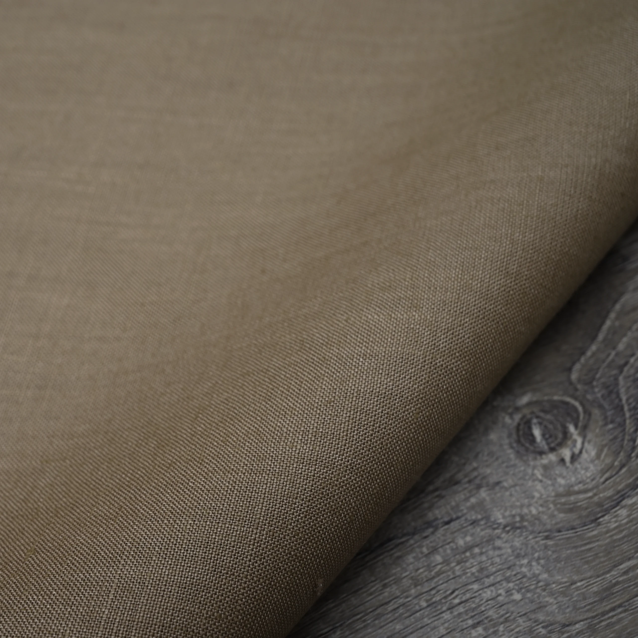 Light Weight Peat Linen Fabric