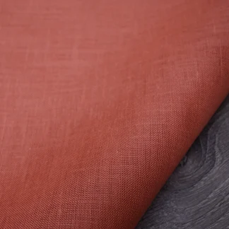 Light Weight Salmon Linen Fabric
