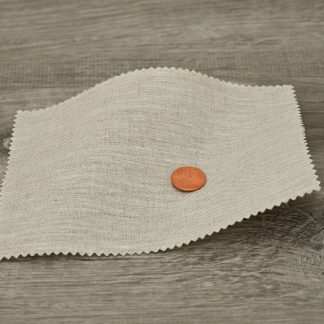 Medium Weight Chambray Oatmeal Linen fabric