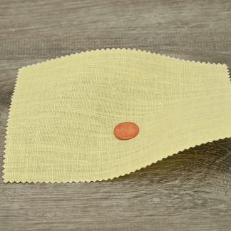 Medium Weight Maize Linen fabric