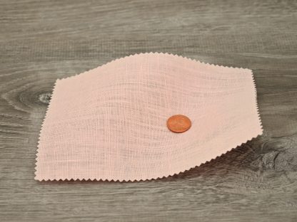 Medium Weight Pink Linen fabric