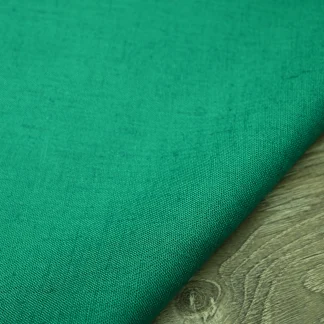 Medium Weight Sea Green Linen Fabric