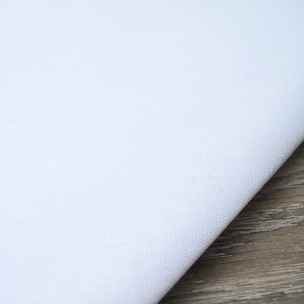 Medium Weight White Linen Fabric