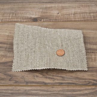 Oatmeal Chambray Washed Linen Fabric