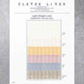 Y0830 - Light Weight Linen Fabric