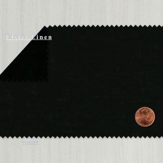 Light Weight Black Linen Narrow