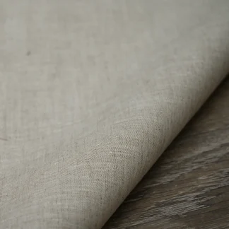 Chambray Oatmeal Lightweight Linen Fabric