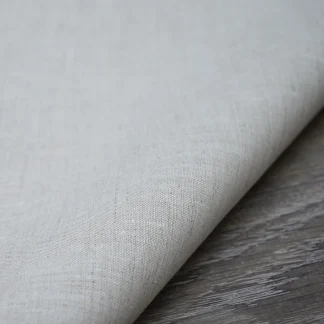 Chambray Oatmeal Light Weight Linen Fabric