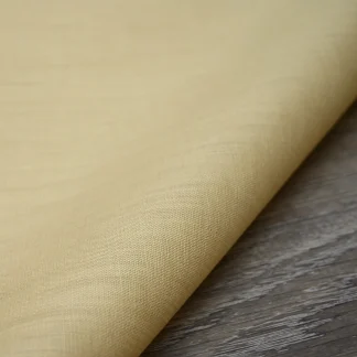 Husk Yellow Lightweight Linen Fabric