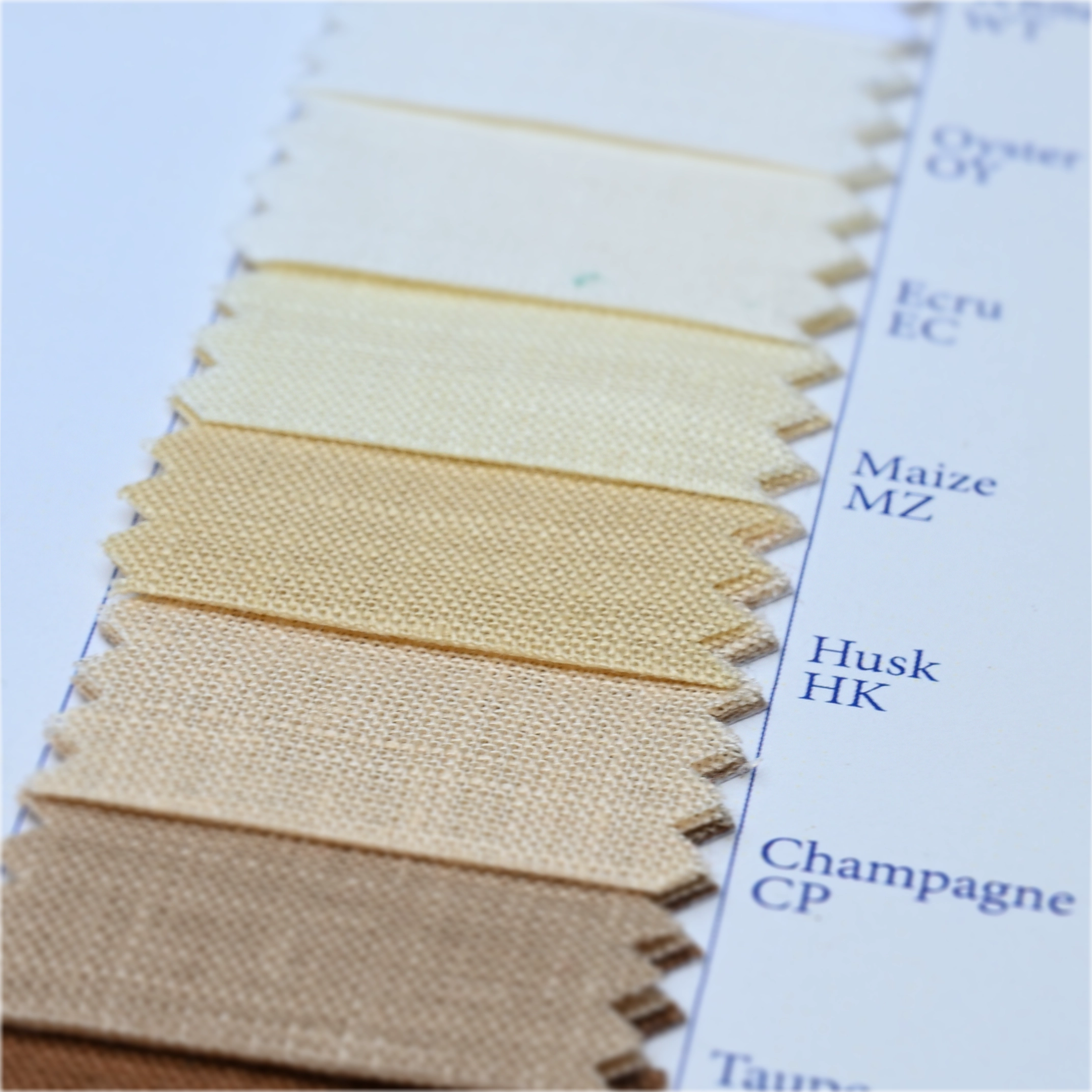 Husk Yellow Lightweight Linen Fabric