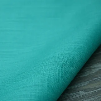 Turquoise Lightweight Linen Fabric
