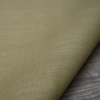 Medium Weight Grey Green Linen fabric