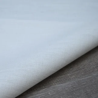 Medium Weight White Linen Fabric
