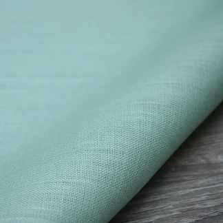 Medium Weight Seafoam Linen fabric