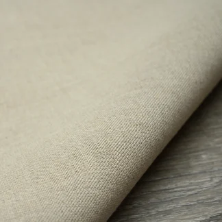 Medium Weight Taupe Linen Fabric